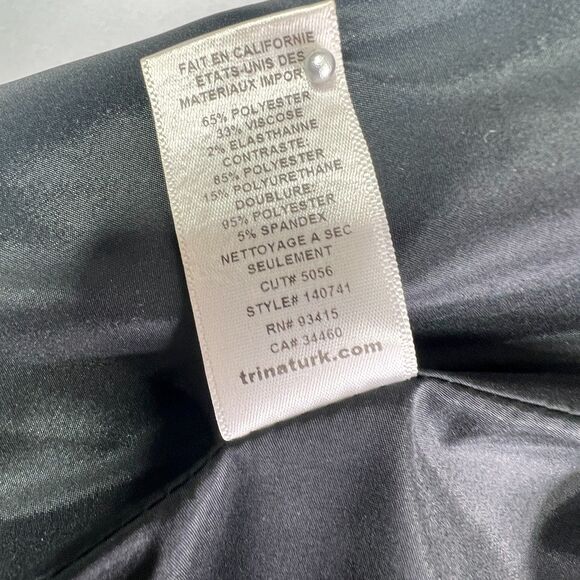 Trina Turk | Teodora Cape | Red Plaid Tartan | Sz P/S - Picture 10 of 12